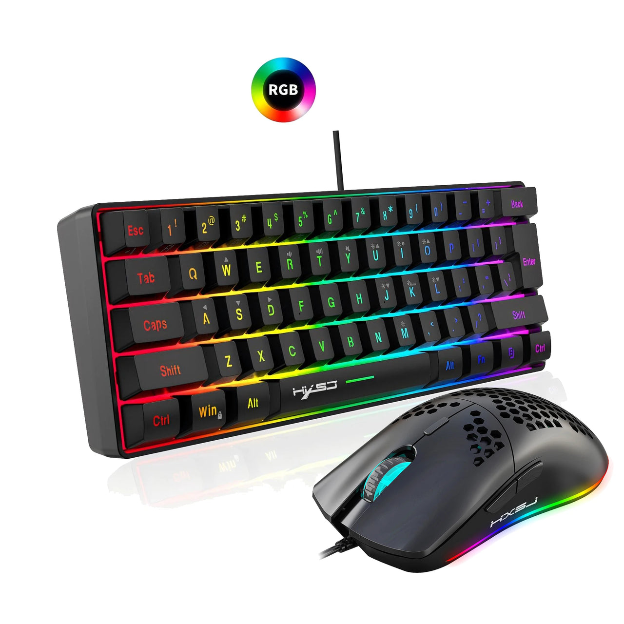 HXSJ 61 keys V700 RGB