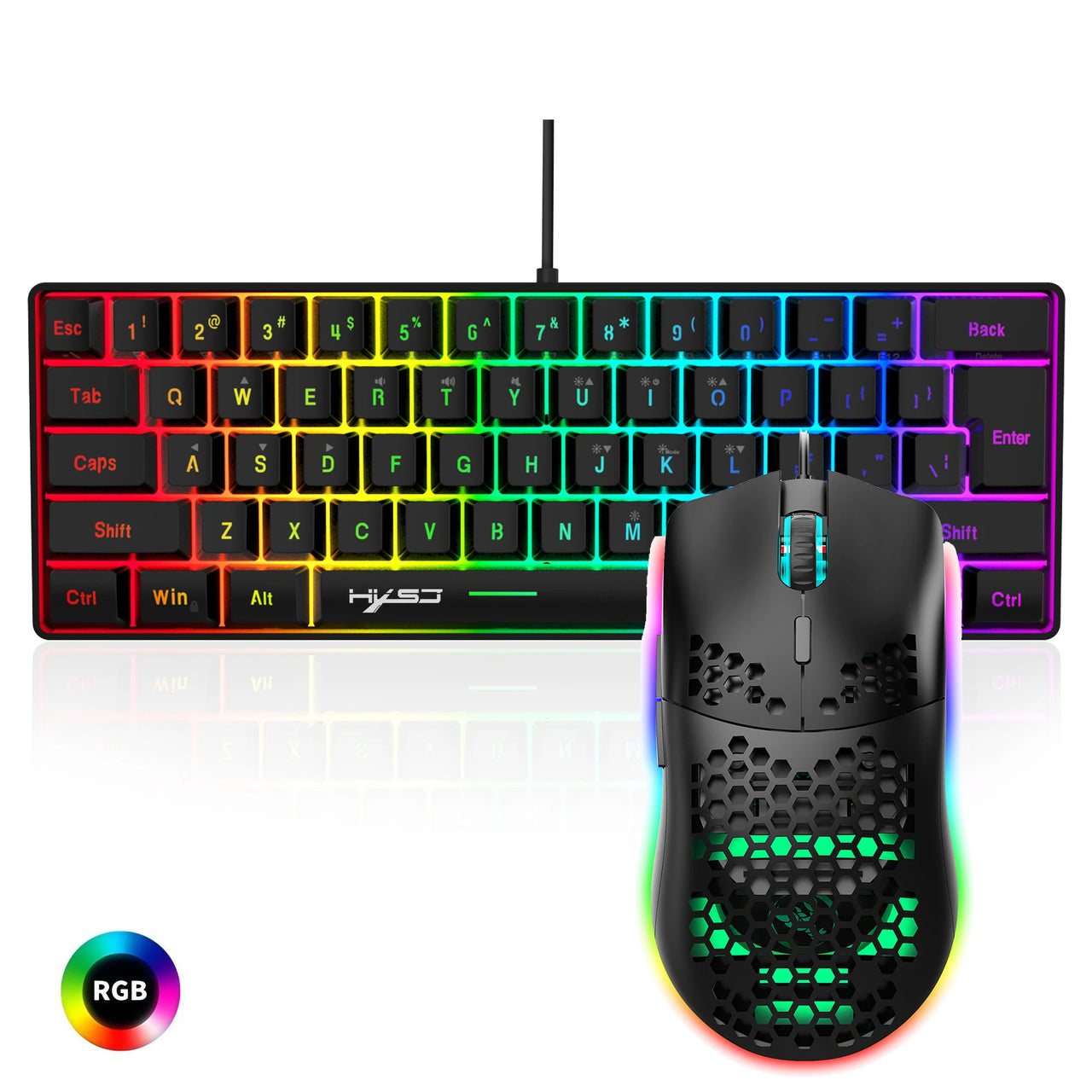 HXSJ 61 keys V700 RGB