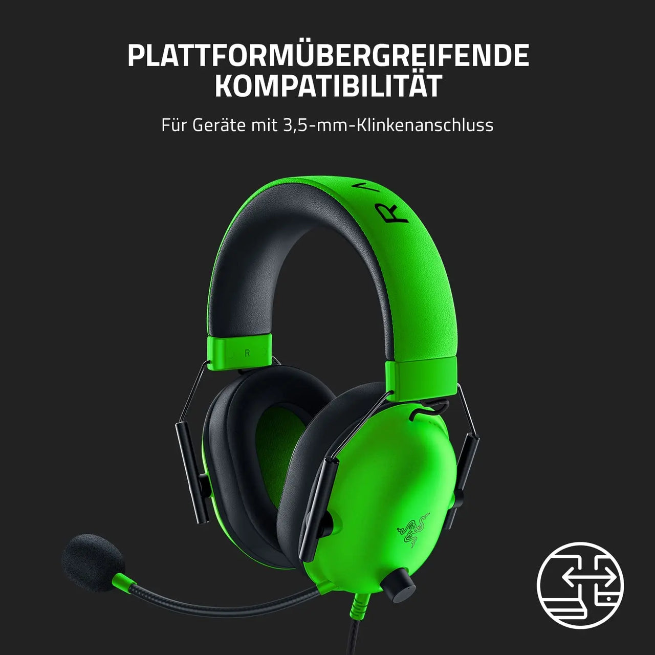 TGW Razer BlackShark V2 X Wired Esports Headset